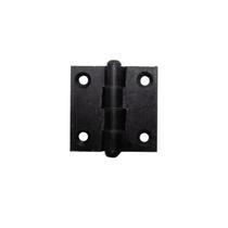 Dobradiça Em Alumínio Preto 40 X 40 Mm Para Portas