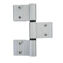 Dobradica encaixe 3 abas linha gold dob-828 porta lateral fosco alumifix Dobradica encaixe 3 abas linha gold dob-828 porta lateral fosco alumifix