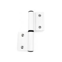 DOBRADICA ENCAIXE LINHA 25 SUPREMA SD773 107mm C/DESVIO PORTA ALUMINIO BRANCO GM DOBRADICA ENCAIXE LINHA 25 SUPREMA SD773 107mm C/DESVIO PORTA ALUMINIO BRANCO GM