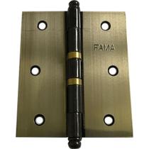 Dobradica Fama 1525 Fox 3.1/2X3 Com Anel - Kit C/12 Dobradica Fama 1525 Fox 3.1/2X3 Com Anel - Kit C/12