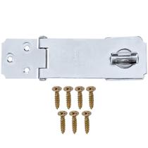 Dobradiça Fecho Porta Portão Cadeado Gaveta Armário 5,5 Dobradiça Fecho Porta Portão Cadeado Gaveta Armário 5,5