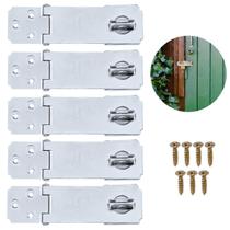 Dobradiça Fecho Portão Cadeado Gaveta Armário 4,5 05 Un