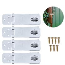 Dobradiça Fecho Portão Cadeado Gaveta Armário 5,5 04 Un Dobradiça Fecho Portão Cadeado Gaveta Armário 5,5 04 Un