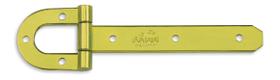 Dobradiça Ferradura N-1 20cm Forsul para portão, porteira e porta Dourada Dobradiça Ferradura N-1 20cm Forsul para portão, porteira e porta Dourada