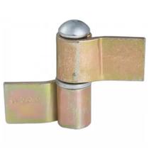 Dobradiça Gonzo Nº2 Com Aba 1'' Porta Portão Ferro Jocec