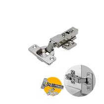 Dobradiça Hd 35 Mm Reta Com Amortecedor Com Clip Dobradiça Hd 35 Mm Reta Com Amortecedor Com Clip