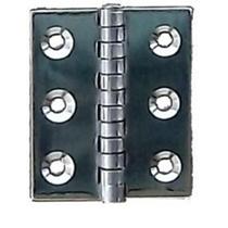 Dobradiça Inox 60X60mm De Portas Janelas Armários Motorhome Dobradiça Inox 60X60mm De Portas Janelas Armários Motorhome