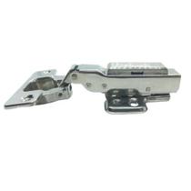 Dobradiça Inox Curva Click Amortecedor + Parafusos Móveis Dobradiça Inox Curva Click Amortecedor + Parafusos Móveis