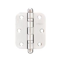 Dobradiça Inox Escovado com Raio 3530 Pado Cinza Dobradiça Inox Escovado com Raio 3530 Pado Cinza