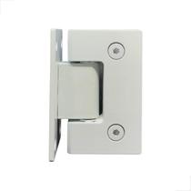 Dobradiça Inox GV48 Vidro/Alv Porta Box De Vidro 1012 Branco