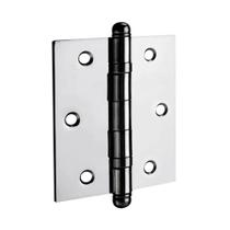 Dobradiça Inox P Porta C/Rolamento 3½x3 Polida - 15 Unidades