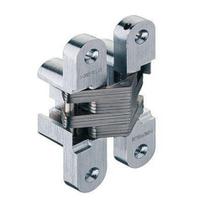 Dobradiça Invisivel 118X25mm Cromado Fosco 341.07.405 Hafele Unidade Dobradiça Invisivel 118X25mm Cromado Fosco 341.07.405 Hafele Unidade