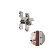 Dobradiça Invisível Porta 45 X 12mm F0042 Aço Cromado Dobradiça Invisível Porta 45 X 12mm F0042 Aço Cromado