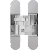 Dobradiça Invisivel Regulavel 3D 1131 160x32mm 120 kg-Cromado 1 peça Dobradiça Invisivel Regulavel 3D 1131 160x32mm 120 kg-Cromado 1 peça