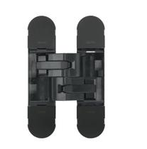 Dobradiça Invisivel Regulavel 3D 1230S 130x33mm 70 kg- Prata Ou Preta Dobradiça Invisivel Regulavel 3D 1230S 130x33mm 70 kg- Prata Ou Preta