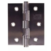 Dobradiça La fonte Aço Inox Escovado 395 3,5X3 com Rolamento - Unidade -89x76mm