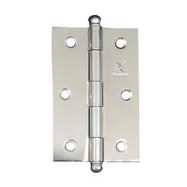 Dobradiça Latão 2.1/2 Pol x 1.5/8 Pol Cromado 5300 Rodrigues