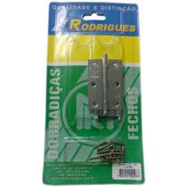 Dobradiça Latão Cromado 2.1/2"" - 5300 - RODRIGUES