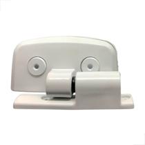 Dobradiça Lateral Simples Caimento Para Box Al1115 Branco