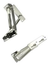 Dobradiça Lift Níquel (par) Fácil Aplicação Abertura 75graus Dobradiça Lift Níquel (par) Fácil Aplicação Abertura 75graus