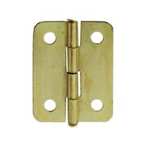 Dobradiça Média Com Parafuso Dourada Para Artes Mdf - 30 Uni Dobradiça Média Com Parafuso Dourada Para Artes Mdf - 30 Uni