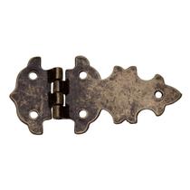 Dobradiça Medieval Pequena Metal Zamac Caixa 4 Peças