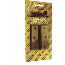 Dobradica Merkel 101 Ferro Latonado Oxidado 3.1/2'' Blister Com 3 Pecas Dobradica Merkel 101 Ferro Latonado Oxidado 3.1/2'' Blister Com 3 Pecas