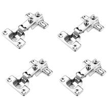 Dobradiça Metal Armário Cozinha Guarda Roupas 26mm Reta Albras Kits