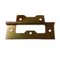 Dobradica Moveis Janela Merkel Bicromatizada 3'' 58 - Kit C/48 Dobradica Moveis Janela Merkel Bicromatizada 3'' 58 - Kit C/48