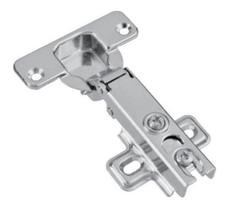 Dobradica Móveis Mini 26mm Reta Para Armários 10 Peças C/par