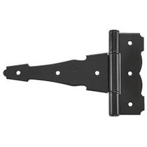 Dobradiça National Hardware N109-042 SPB841 Ornamental T 15cm preta
