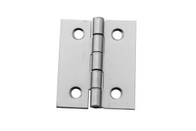 Dobradiça National Hardware N211-014 Níquel acetinado 3,8x3,2 cm