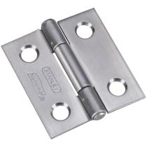 Dobradiça National Hardware N348-979 de aço inoxidável com pino apertado de 3,8 cm