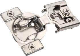 Dobradiça oculta de sobreposição de 1/2" Amerock, pacote com 2 unidades Dobradiça oculta de sobreposição de 1/2" Amerock, pacote com 2 unidades