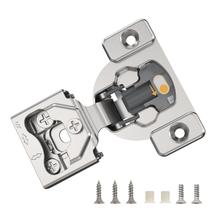 Dobradiça para armário FURNIWARE sobreposição de 1/2" com fechamento suave 105 Dobradiça para armário FURNIWARE sobreposição de 1/2" com fechamento suave 105