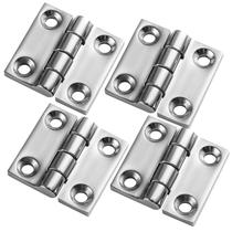 Dobradiça para escotilha de barco Anglerbasics em aço inoxidável 316 Grau