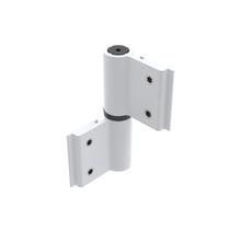 Dobradiça Para Porta De Giro 2 Abas Dob689 Branca 4 Peças Dobradiça Para Porta De Giro 2 Abas Dob689 Branca 4 Peças