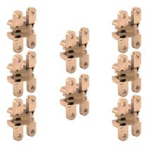 Dobradiça Para Porta Interna Invisível 70mm Oculta 8 Peças Dobradiça Para Porta Interna Invisível 70mm Oculta 8 Peças