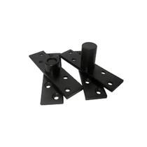 Dobradiça para Porta Pivotante Haga Preta Até 150kg - 8104