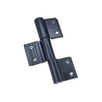 Dobradiça Para Portas De Giro 3 Abas Dob689 Preto 3 Peças Dobradiça Para Portas De Giro 3 Abas Dob689 Preto 3 Peças