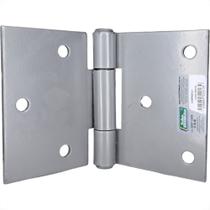 Dobradica Para Porteira Sao Romao No.3 - Quadrada Prata Dobradica Para Porteira Sao Romao No.3 - Quadrada Prata