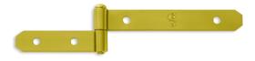 Dobradiça Parafusar 1 Haste N-1 20cm Forsul para portão, porteira e porta Dourada