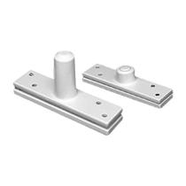 Dobradiça Pino Pivô para Porta Pivotante até 150kg Branca Haga