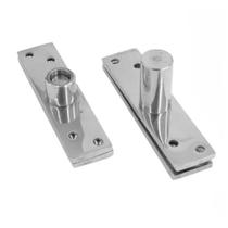 Dobradiça pino porta pivotante inox 304 polido até 150 kg não enferruja Dobradiça pino porta pivotante inox 304 polido até 150 kg não enferruja