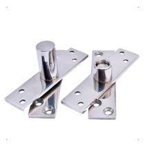 Dobradiça Pivô Pino Para Porta Pivotante 150 Kg Inox Polido Dobradiça Pivotante Inox