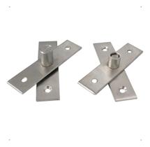 Dobradiça Pivô Pino Porta Pivotante 150 Kg Inox Escovado Dobradiça Pivô Pino Porta Pivotante 150 Kg Inox Escovado