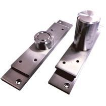 Dobradiça Pivot Heavy Para porta até 1000Kg Inox Escovado - Geris 160 IE Dobradiça Pivot Heavy Para porta até 1000Kg Inox Escovado - Geris 160 IE