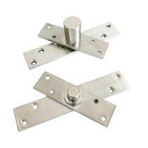 Dobradiça Pivotante Pivo Porta Até 300kg Aço Inox Escovado