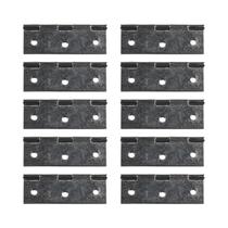 Dobradiça Plana De Aço Inoxidável De 3 Polegadas, 10 Peças, Para Portas, Janelas, Armários,