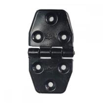 Dobradiça Plástica Náutica 06 Furos Com Pino Inox Resistente - PK SUB
